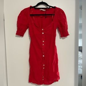 Zara Mini Red Sundress